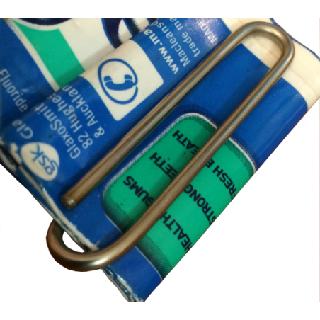 Croc Toothpaste Tube Stainless Clip