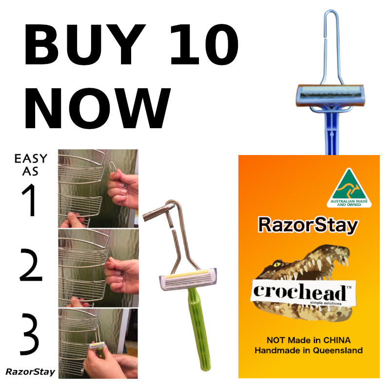 Croc Head Stainless Steel Razor Holder